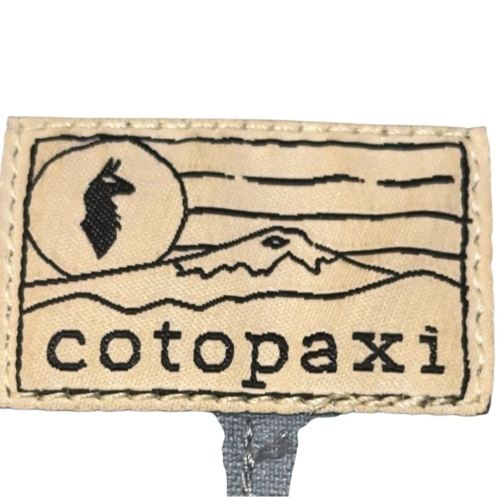 Cotopaxi Chuspa Teal/Gold Messenger  Travel Laptop Bag Tote 15L